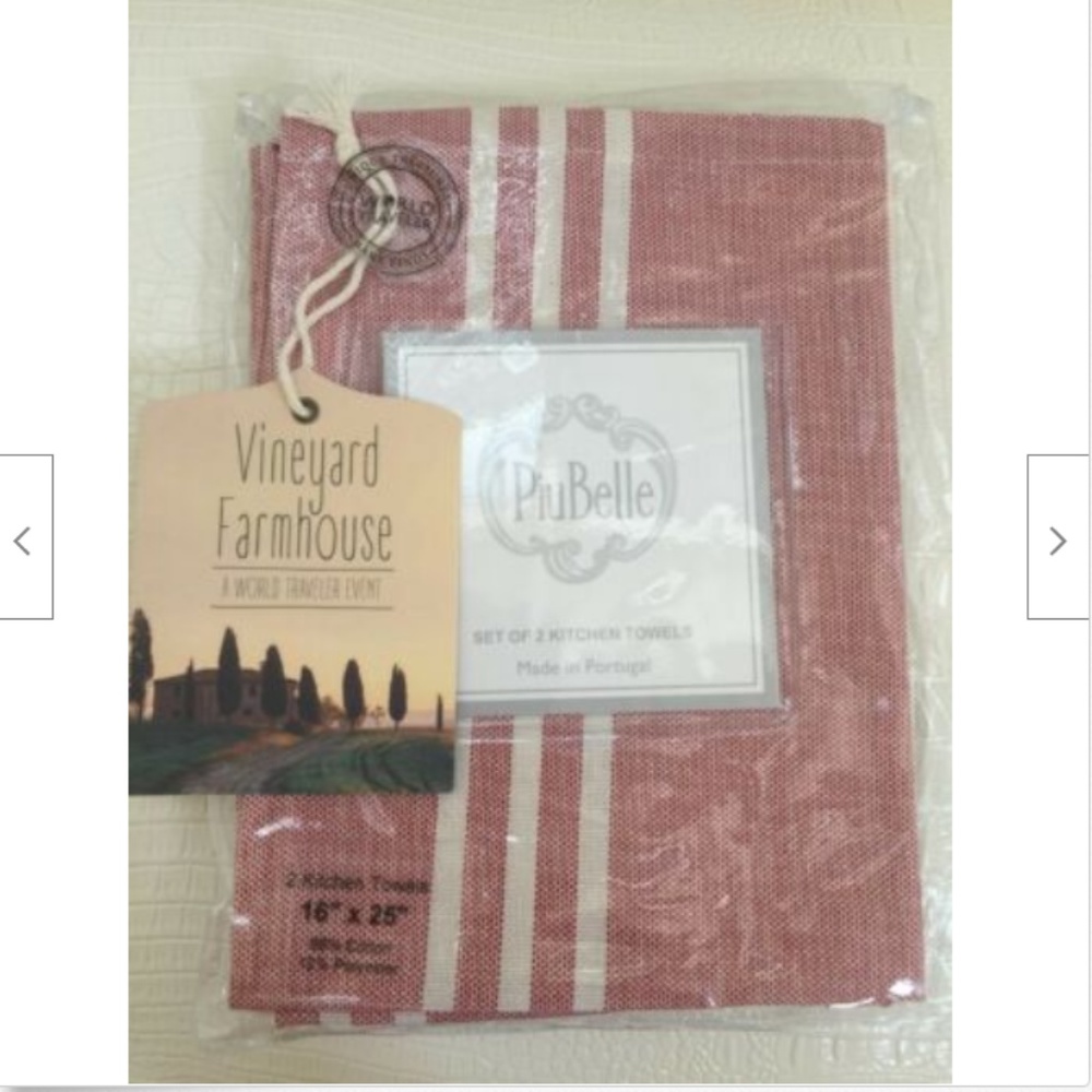 PiuBelle 2 KITCHEN TOWELS